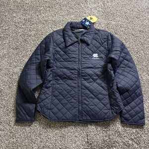North Carolina Tarheels Women's Lady Vesi Quilted Full Zip Puffer Jacket Medium
